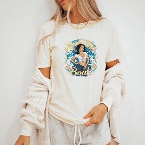 Aaliyah Rock The Boat White Shirt